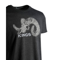 Футболка KING'S Full Curl Tee цвет Heather Graphite превью 3