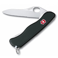 Нож VICTORINOX Sentinel One Hand 111мм 4 функций цв. черный