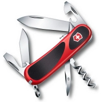 Нож VICTORINOX EvoGrip S101 85мм 12 функций цв. Красный / черный