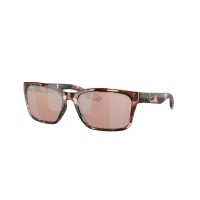 Очки поляризационные COSTA DEL MAR Palmas 580G цв. Coral Tortoise цв. ст. Copper Silver Mirror