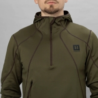 Толстовка HARKILA Deer Stalker Full Zip Fleece Hoodie цвет Willow green превью 8