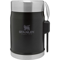 Термос для еды STANLEY Classic 0,4 л (тепло 7 ч/ холод 7 ч) цвет чёрный превью 1