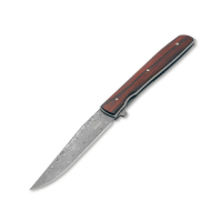 Нож складной BOKER Urban Trapper Cocobolo Damascus дамасская сталь рукоять Дерево кокоболо превью 1