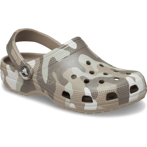 Сабо CROCS Classic Printed Camo Clog цвет Коричневый камуфляж фото 3