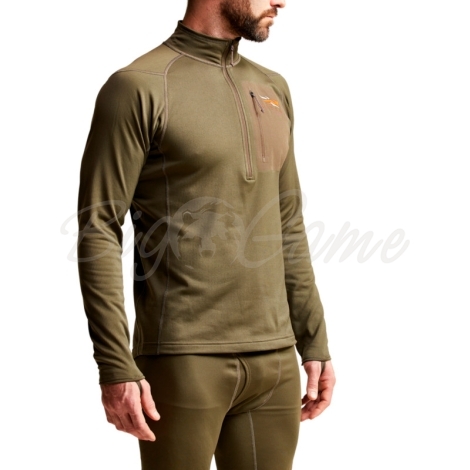 Водолазка SITKA Core Mid Wt Zip-T New цвет Pyrite фото 3