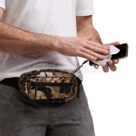 Сумка поясная SITKA Drifter Hip Pack 1L цвет Optifade Subalpine фото 3 Сумка поясная SITKA Drifter Hip Pack 1L цвет Optifade Subalpine фото 3