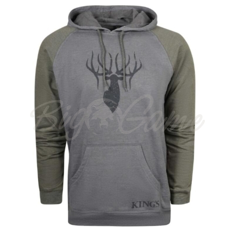 Толстовка KING'S Logo Triblend Fleece Hoodie цвет Green / Olive фото 1