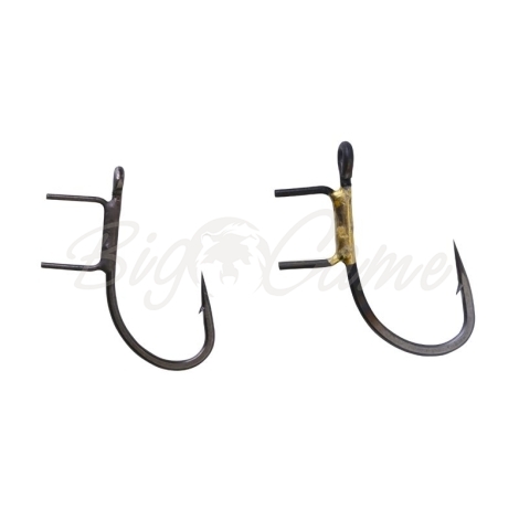 Крючок одинарный SAVAGE GEAR Twin Spike Stinger Hook L № 3/0 (5 шт.) фото 1