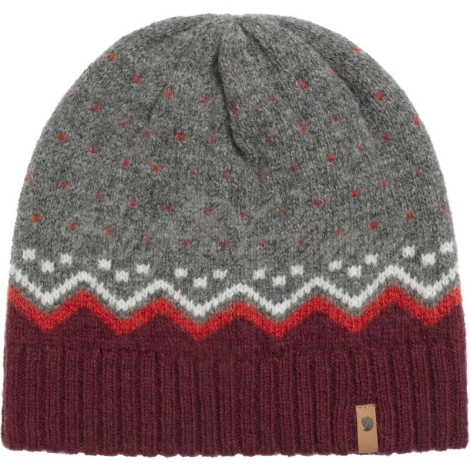 Шапка FJALLRAVEN Ovik Knit Hat цвет Dark Garnet фото 3