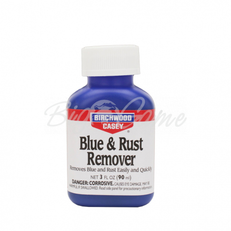 Средство BIRCHWOOD CASEY Blue & Rust Remover 90 мл для удаления ржавчины и воронения фото 1