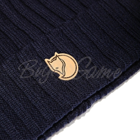 Шапка FJALLRAVEN Byron Hat цвет Dark Navy фото 2