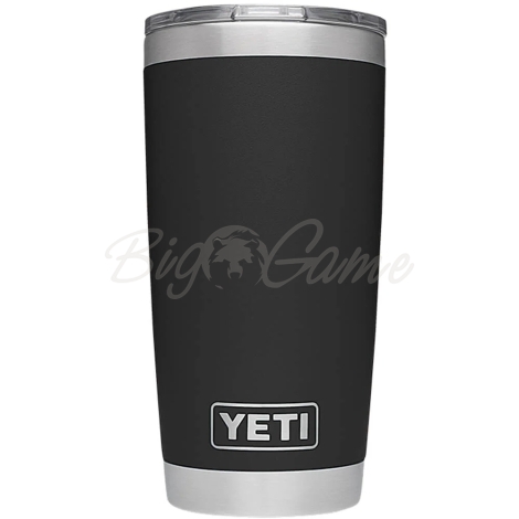 Термокружка YETI Rambler Tumbler w/Magslider 592 цвет Black фото 1