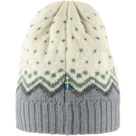 Шапка FJALLRAVEN Ovik Knit Hat цвет Chalk White фото 3