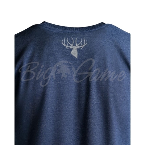 Футболка KING'S Full Curl Tee цвет Heather Denim фото 2