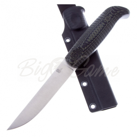 Нож OWL KNIFE North (сучок) сталь S125V рукоять G10 черно-оливковая фото 3