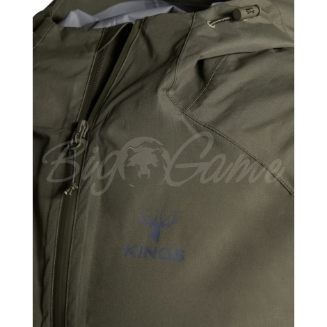 Куртка KING'S XKG Stormtrek Rain Jacket цвет Dark Forest фото 3