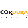 CORDURA® — толстая нейлоновая ткань с особой структурой нити, с водоотталкивающей пропиткой и с полиуретановым покрытием.