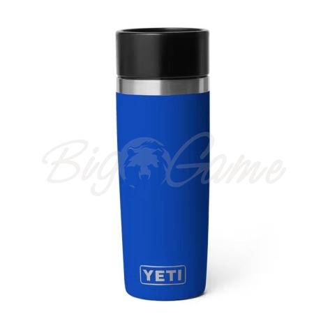 Термос YETI Rambler Travel Bottle 475 цвет royal blue фото 1