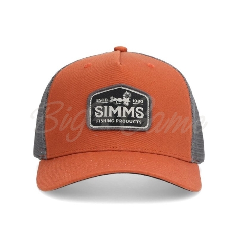 Кепка SIMMS Double Haul Trucker цвет Orange фото 1