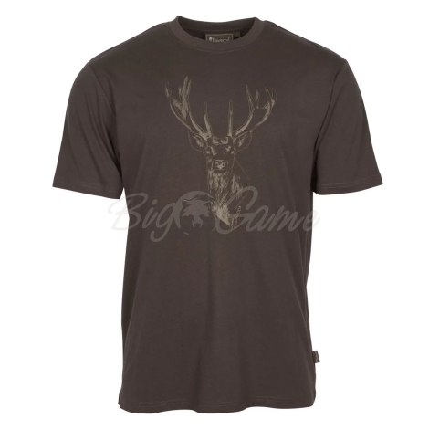 Футболка PINEWOOD Red Deer T-Shirt цвет Suede Brown фото 1
