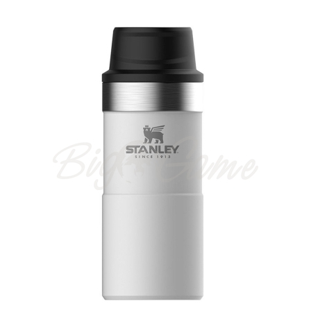 Термокружка STANLEY Classic The Trigger Action Travel Mug цвет Белый фото 1