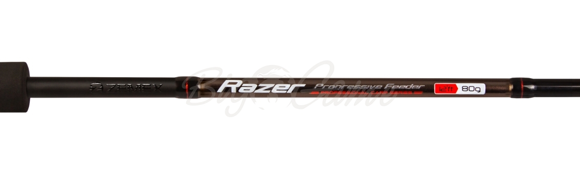 Удилище фидерное ZEMEX Razer Progressive Feeder 12 ft тест 80 г фото 3