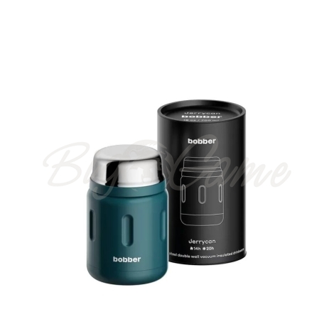 Термос BOBBER Jerrycan 0,7 л с ложкой цвет Deep Teal (темно-бирюзовый) фото 2