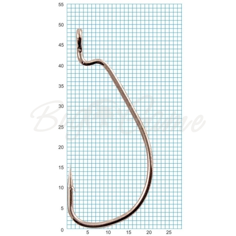 Крючок офсетный SIWEIDA SCORPION WORM X STRONG фото 1