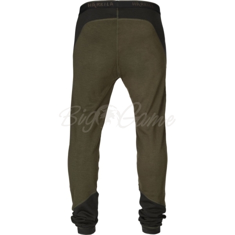 Кальсоны HARKILA Base Warm Long Johns цвет Willow green / Shadow brown фото 2