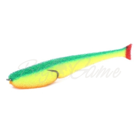 Поролоновая рыбка LEX Classic Fish CD 10 YGROR (желтое тело / зеленая спина / оранжевое брюхо) фото 1