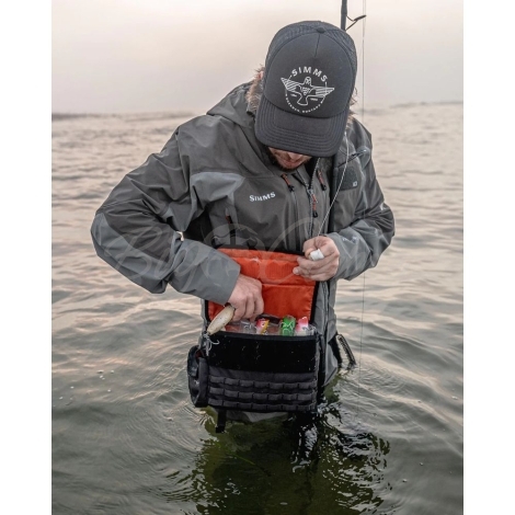 Сумка рыболовная SIMMS Open Water Tactical Waist Pack 3,5 цвет Black фото 11