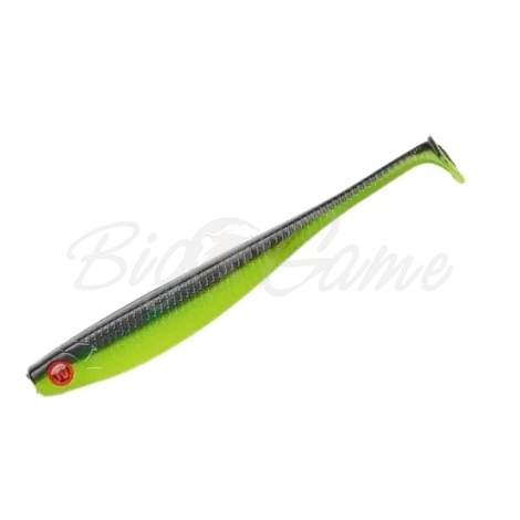 Виброхвост NARVAL Fishing Skinny 8 см (6 шт.) цв. 045-Black Lime фото 1