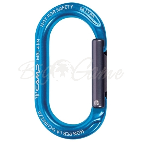 Карабин металлический CAMP Ekto цв. Light blue   фото 1 Карабин металлический CAMP Ekto цв. Light blue   фото 1