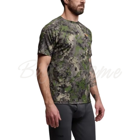 Термофутболка SITKA Core Lt Wt Crew SS New цвет Optifade Cover фото 3