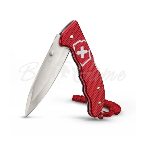 Нож складной полуавтоматический VICTORINOX  Evoke Alox сталь 1.4116 рукоять Алюминий цв. Красный фото 6