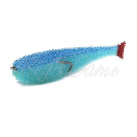 Поролоновая рыбка LEX Classic Fish CD 11 BLBLB (синее тело / синяя спина / красный хвост) фото 1
