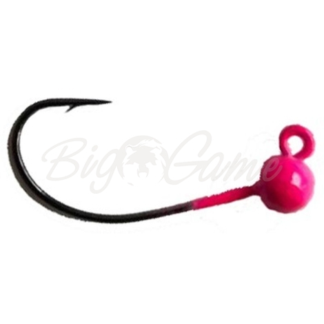 Вольфрамовая головка с вырезом TSR MG-3 #6, 3,8 мм 0,6 г (3 шт.) цв. #M.Pink фото 1 Вольфрамовая головка с вырезом TSR MG-3 #6, 3,8 мм 0,6 г (3 шт.) цв. #M.Pink фото 1