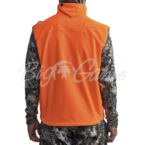 Жилет сигнальный SITKA Stratus Vest New цвет Blaze Orange фото 7