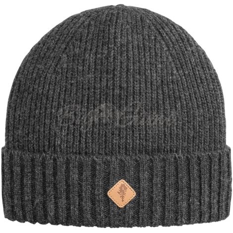 Шапка PINEWOOD Wool Knitted Hat цвет Dark Anthracite Mel фото 1
