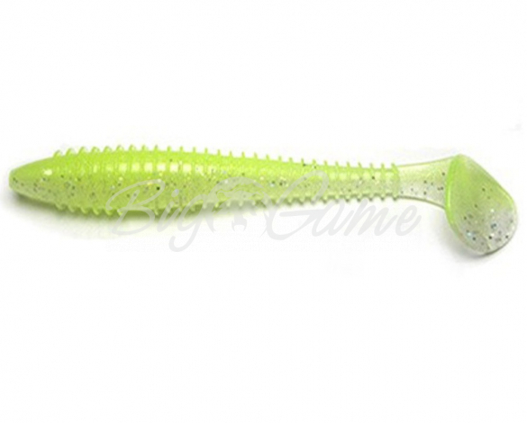 Виброхвост KEITECH Swing Impact Fat 6,8" (3 шт.) цв. #484 Chartreuse Shad фото 1