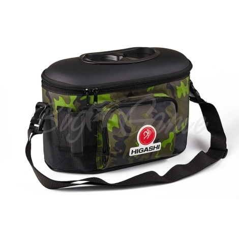 Сумка для рыбы HIGASHI Live bait box 7,5 л цвет Green Camo фото 1