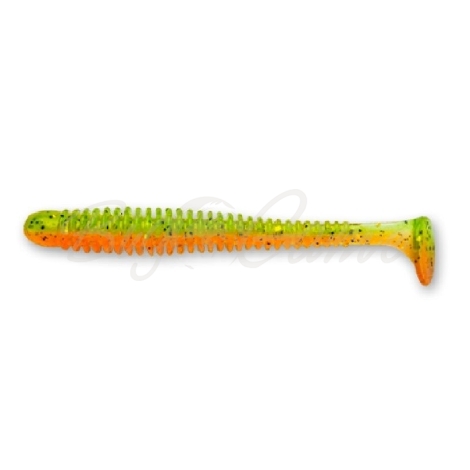 Виброхвост CRAZY FISH Vibro Worm 3,4" (5 шт.) зап. кальмар, код цв. 5d фото 1