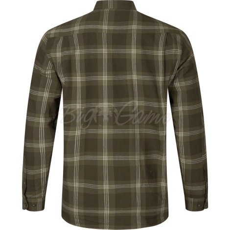 Рубашка SEELAND Highseat Shirt цвет Pine green check фото 3