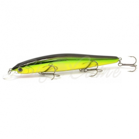 Воблер DAIWA Steez Minnow 125SP SR цв. Green Gold фото 1