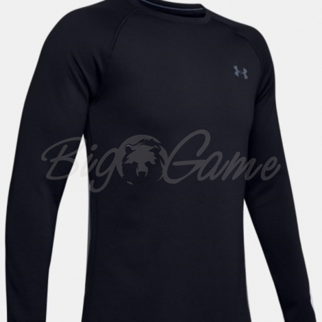 Термокофта UNDER ARMOUR Men's ColdGear Base 4.0 Crew цвет черный фото 3