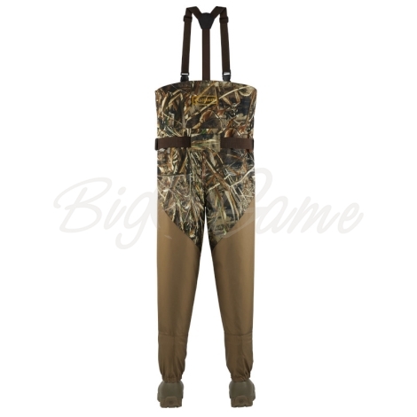 Вейдерсы LACROSSE Alpha Agility Insulated Breathable Zip 1600г цвет Realtree Max-5 фото 2