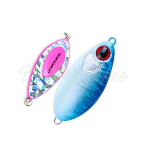 Блесна колеблющаяся DAIWA Salmon Rocket 45 г цв. B.G фото 1