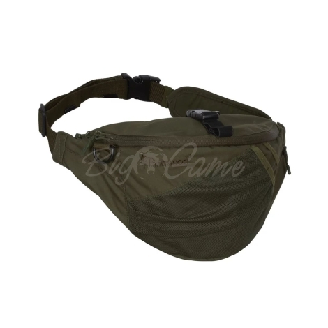 Сумка поясная PINEWOOD Cross Waist Pack цвет Dark Olive фото 1