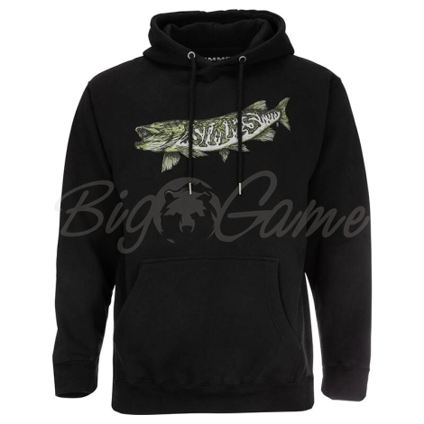 Толстовка SIMMS Keeler Musky Hoody цвет Black фото 1