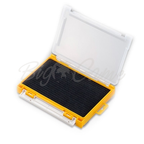 Коробка для приманок двухсторонняя MEIHO Rungun Case 3010W-2 цвет желтый фото 2